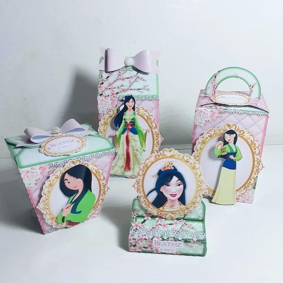 Kit Mulan ( 40 Itens)