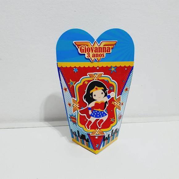 Kit Mulher Maravilha Cute - 40 Itens