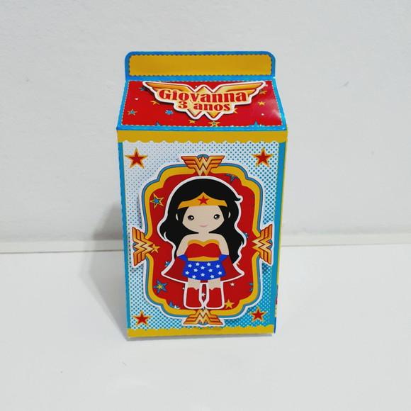Kit Mulher Maravilha Cute - 40 Itens