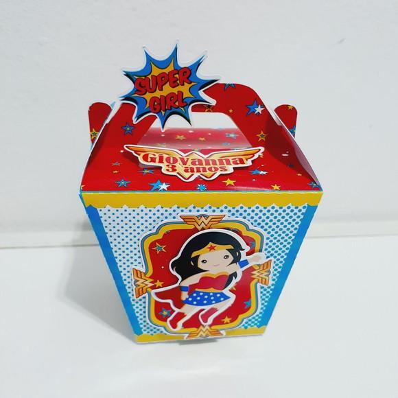 Kit Mulher Maravilha Cute - 40 Itens