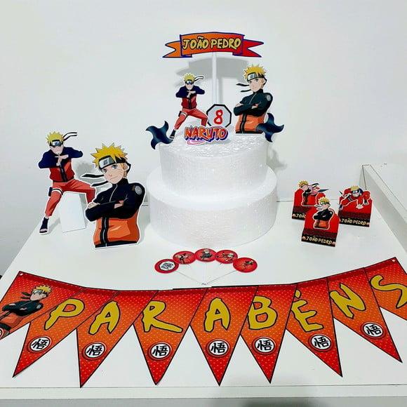 Kit Naruto - Festa em Casa (32 Itens)