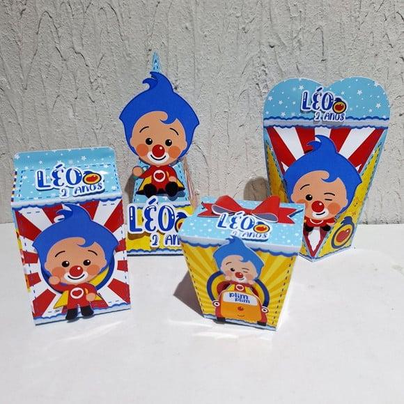 Kit Palhaço Plim Plim - 40 Itens