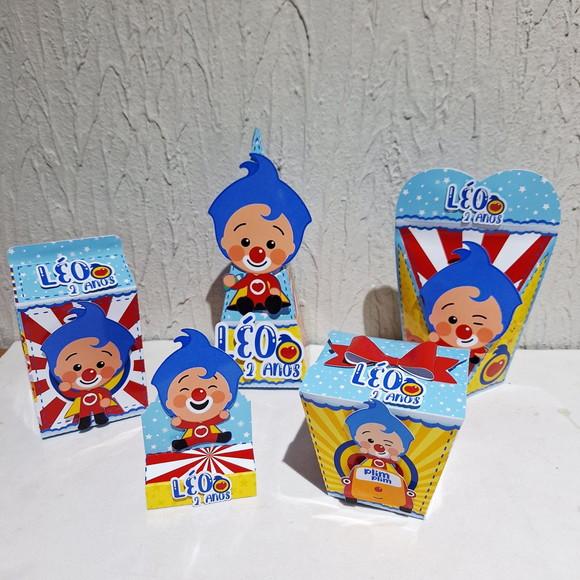 Kit Palhaço Plim Plim - 50 Itens