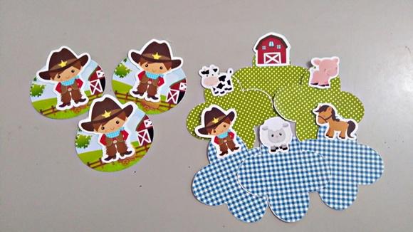 Kit para Docinho - Fazendinha