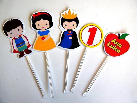 Kit para Docinho - Branca de Neve