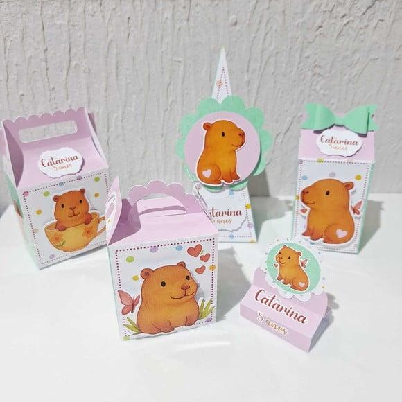 Kit Personalizados - Capivara ( 50 Caixas )