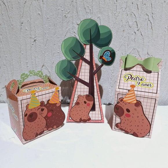 Kit Personalizados - Capivara ( 30 Caixas )