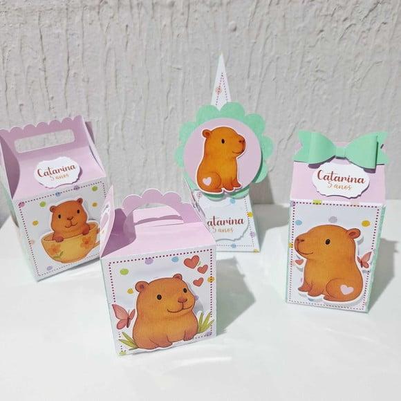 Kit Personalizados - Capivara ( 40 Caixas )