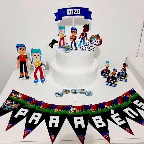 Kit Pk Xd- Festa em Casa (32 Itens)