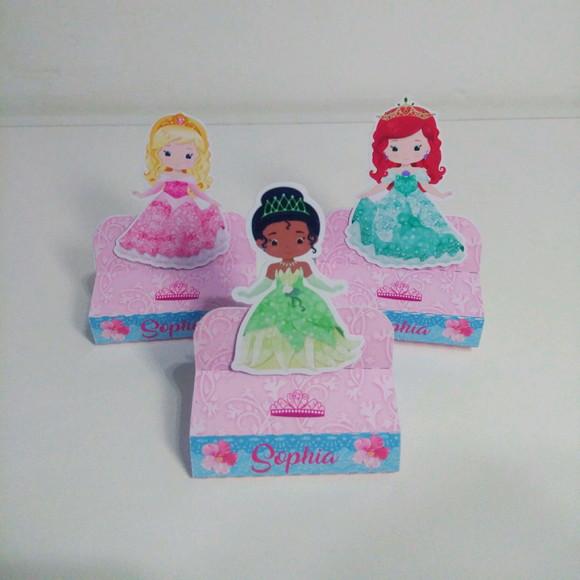 Kit Porta Bis Duplo Princesas (24 Itens)