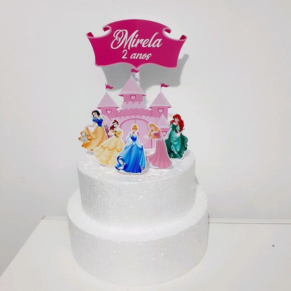 Kit Princesas- Festa em Casa (32 Itens)