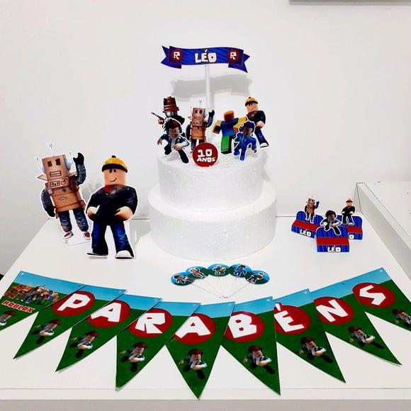 Kit Roblox - Festa em Casa (32 Itens)