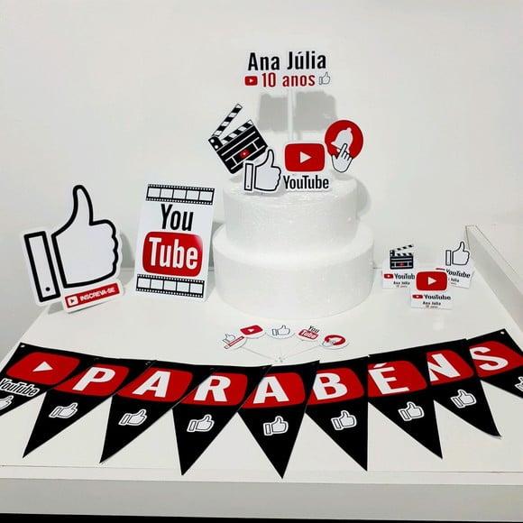 Kit Youtube - Festa em Casa (32 Itens)