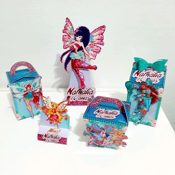 Kit Winx - 50 Itens