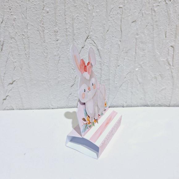 Porta Bis Duplo - Bosque Aquarela Rosa