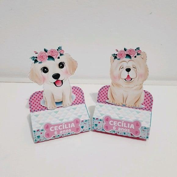 Porta Bis Duplo - Cachorrinhas