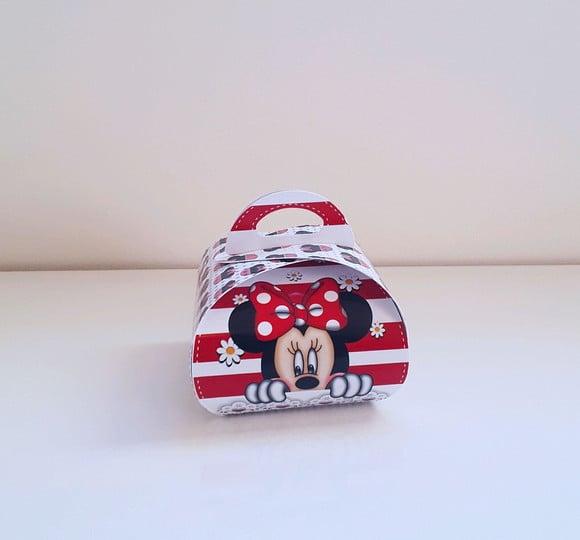 Porta Bombom - Minnie Vermelha