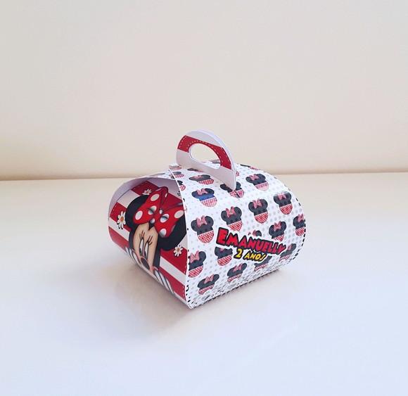 Porta Bombom - Minnie Vermelha