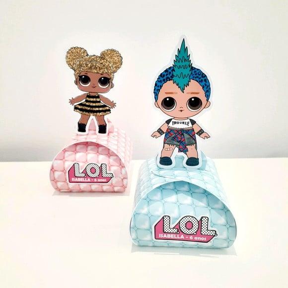 Porta Bombom/brownie - Lol Surprise