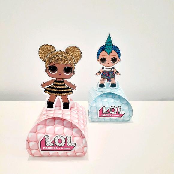 Porta Bombom/brownie - Lol Surprise