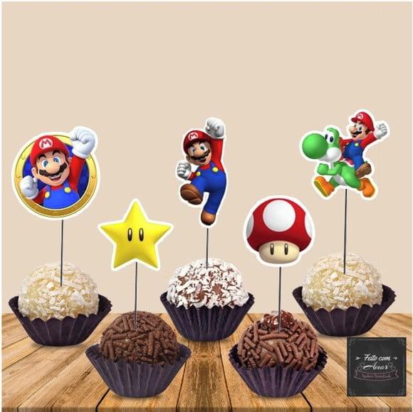 Tag para Docinho - Super Mário