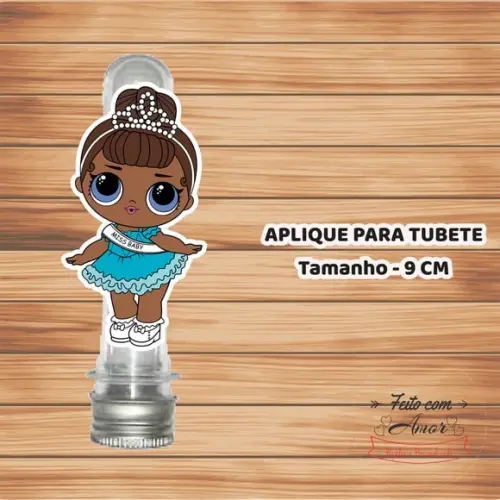 Aplique pra Tubete - Lol Surprise