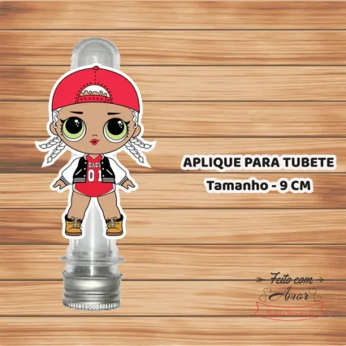 Aplique pra Tubete - Lol Surprise