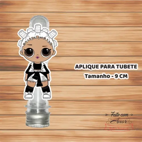 Aplique pra Tubete - Lol Surprise