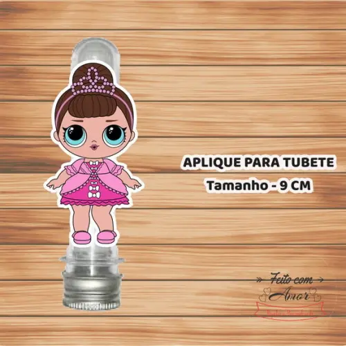 Aplique pra Tubete - Lol Surprise