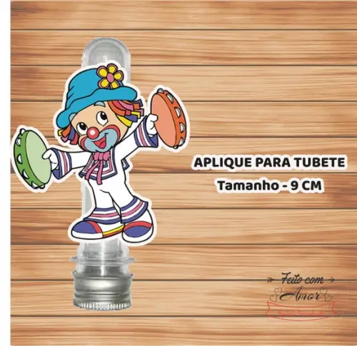 Aplique pra Tubete - Patati & Patata