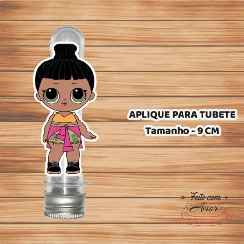 Aplique pra Tubete - Lol Surprise