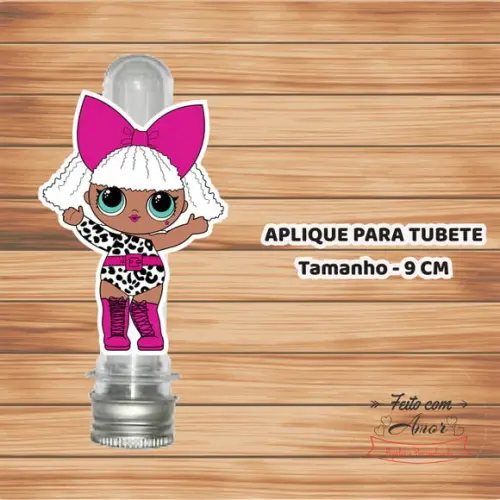 Aplique pra Tubete - Lol Surprise