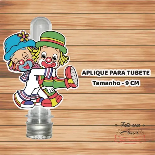 Aplique pra Tubete - Patati & Patata