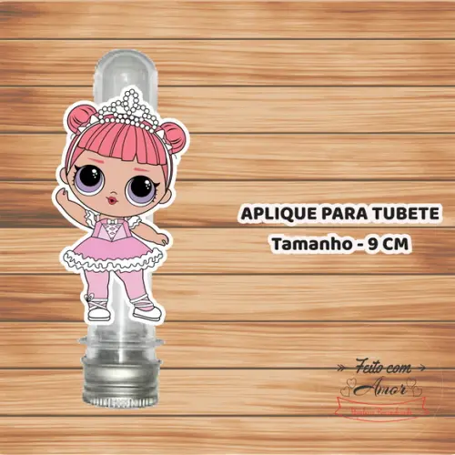 Aplique pra Tubete - Lol Surprise