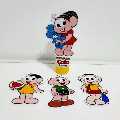 Aplique pra Tubete - Turma da Monica