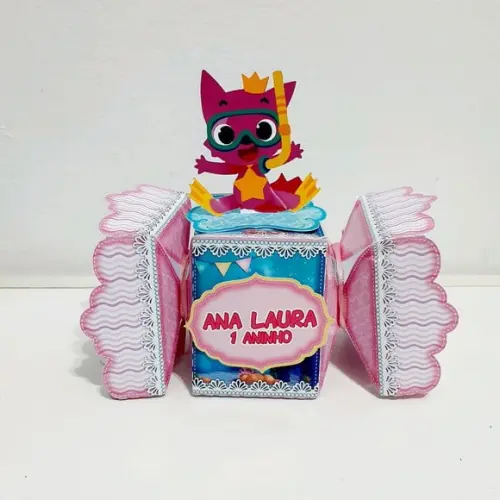 Caixa Bala - Baby Shark