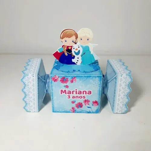 Caixa Bala - Frozen Cute