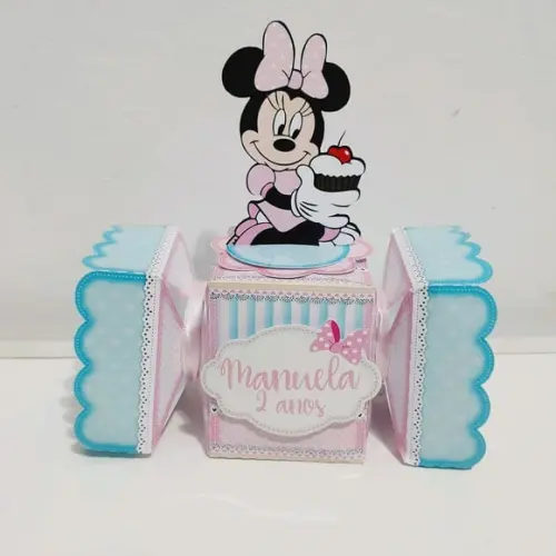 Caixa Bala - Minnie Confeiteira