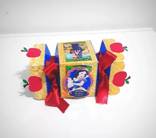 Caixa Bala- Branca de Neve