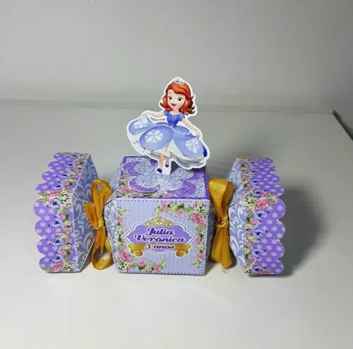 Caixa Bala- Princesinha Sofia