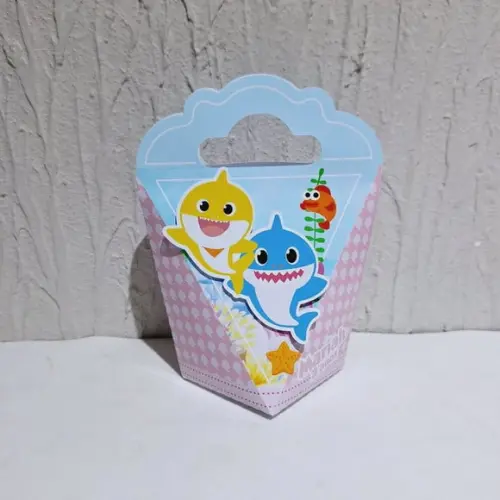 Caixa Bolsinha - Baby Shark Candy