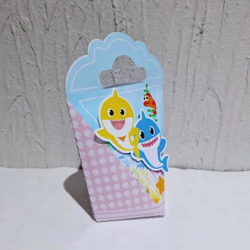 Caixa Bolsinha - Baby Shark Candy