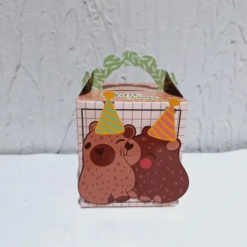 Caixa com Alça - Capivara