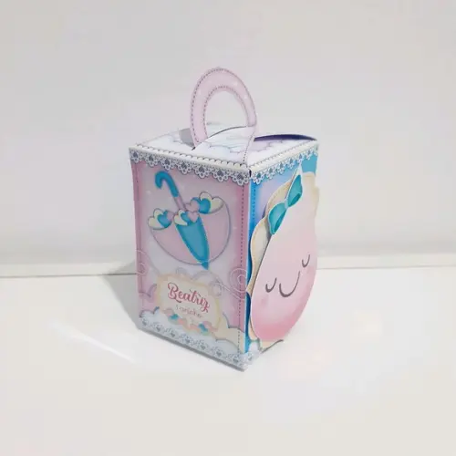 Caixa com Alça - Chuva de Amor