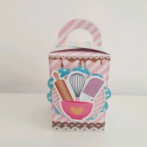 Caixa com Alça - Confeitaria