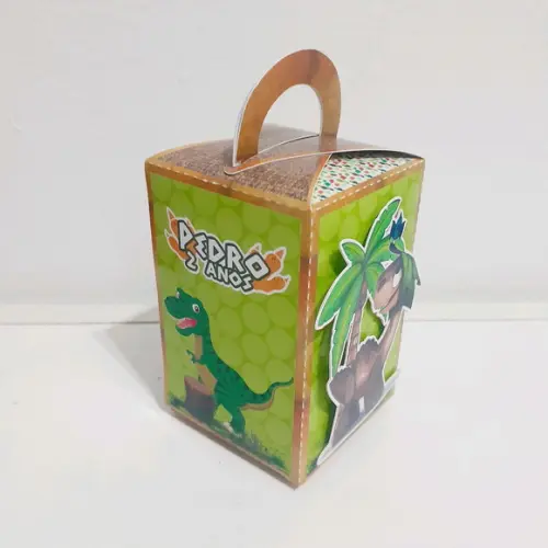 Caixa com Alça - Dinossauro