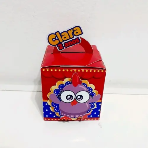 Caixa com Alça - Galinha Pintadinha Toy