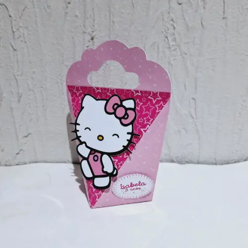 Caixa com Alça - Hello Kitty Pink