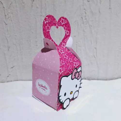 Caixa com Alça - Hello Kitty Pink