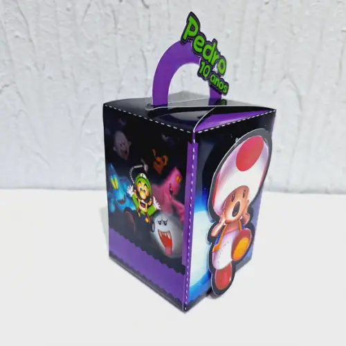 Caixa com Alça - Luigi Mansion